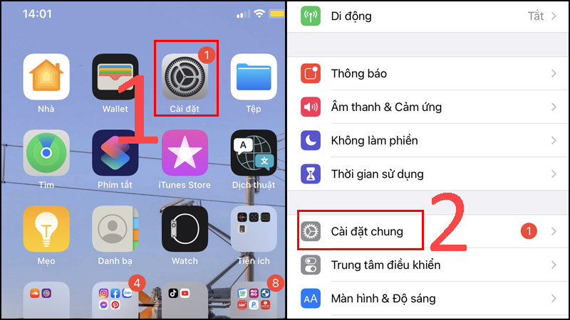 kiểm tra iCloud