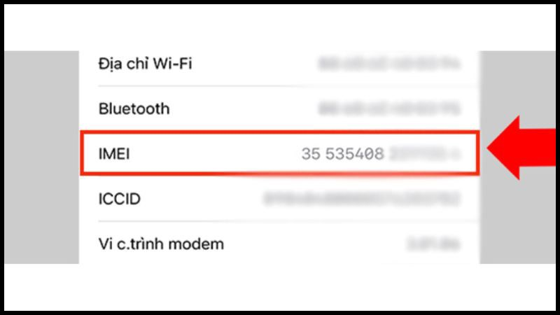 Kiểm tra IMEI