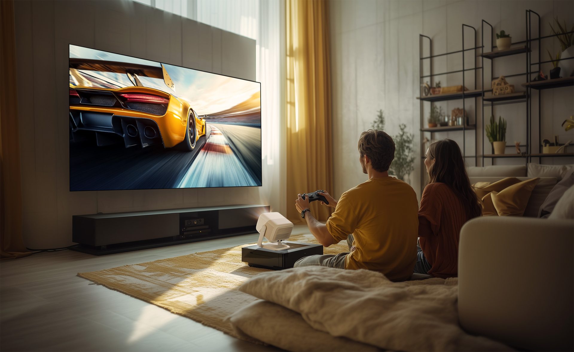 Ra mắt máy chiếu mini N1S Nano: Thiết kế nhỏ gọn, chiếu phim lớn 180 inch, sử dụng pin dự phòng tiện lợi - Ảnh 4.