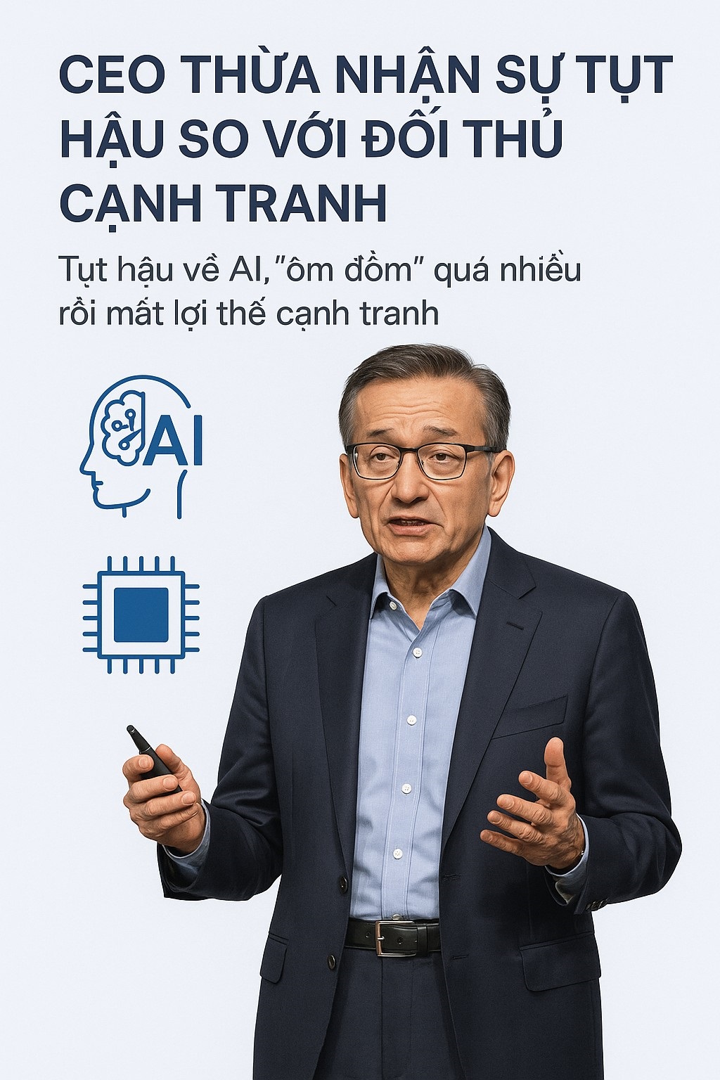 CEO Intel thừa nhận khó khăn: Thua kém về AI, không còn thuộc top 10 công ty bán dẫn, sa thải nhiều nhân sự- Ảnh 1.
