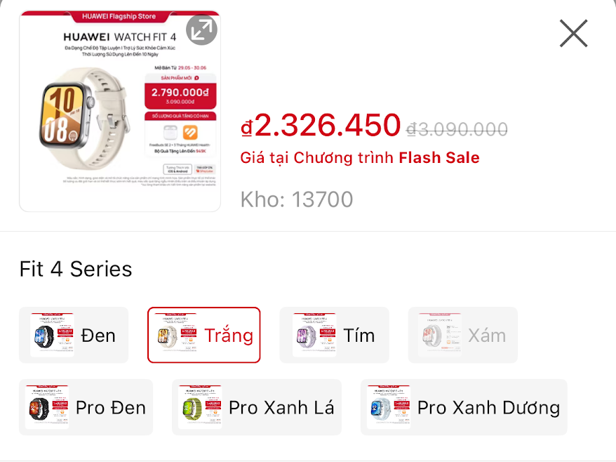 Bộ đôi đồng hồ thông minh mới ra mắt tại Việt Nam: Watch Fit 4 và Watch Fit 4 Pro với giá cực hấp dẫn - Ảnh 7.