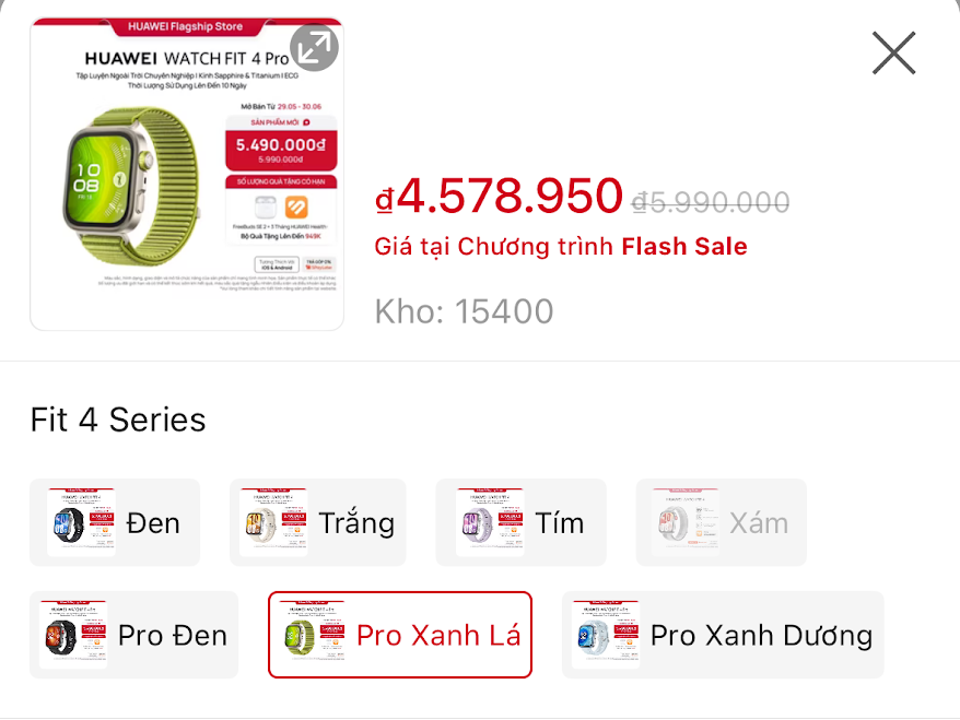 Bộ đôi đồng hồ thông minh mới ra mắt tại Việt Nam: Watch Fit 4 và Watch Fit 4 Pro với giá cực hấp dẫn - Ảnh 8.