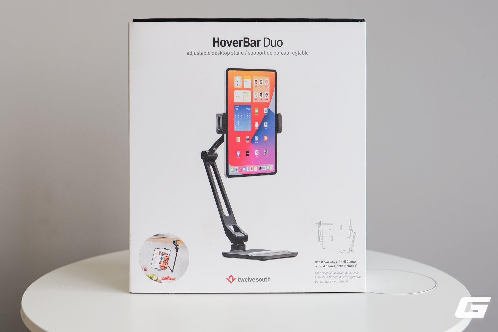 Đây là Twelve South HoverBar Duo: Một lần xuống tiền để có combo giá đỡ iPad để bàn lẫn kẹp treo kệ, có đáng tiền?- Ảnh 1.