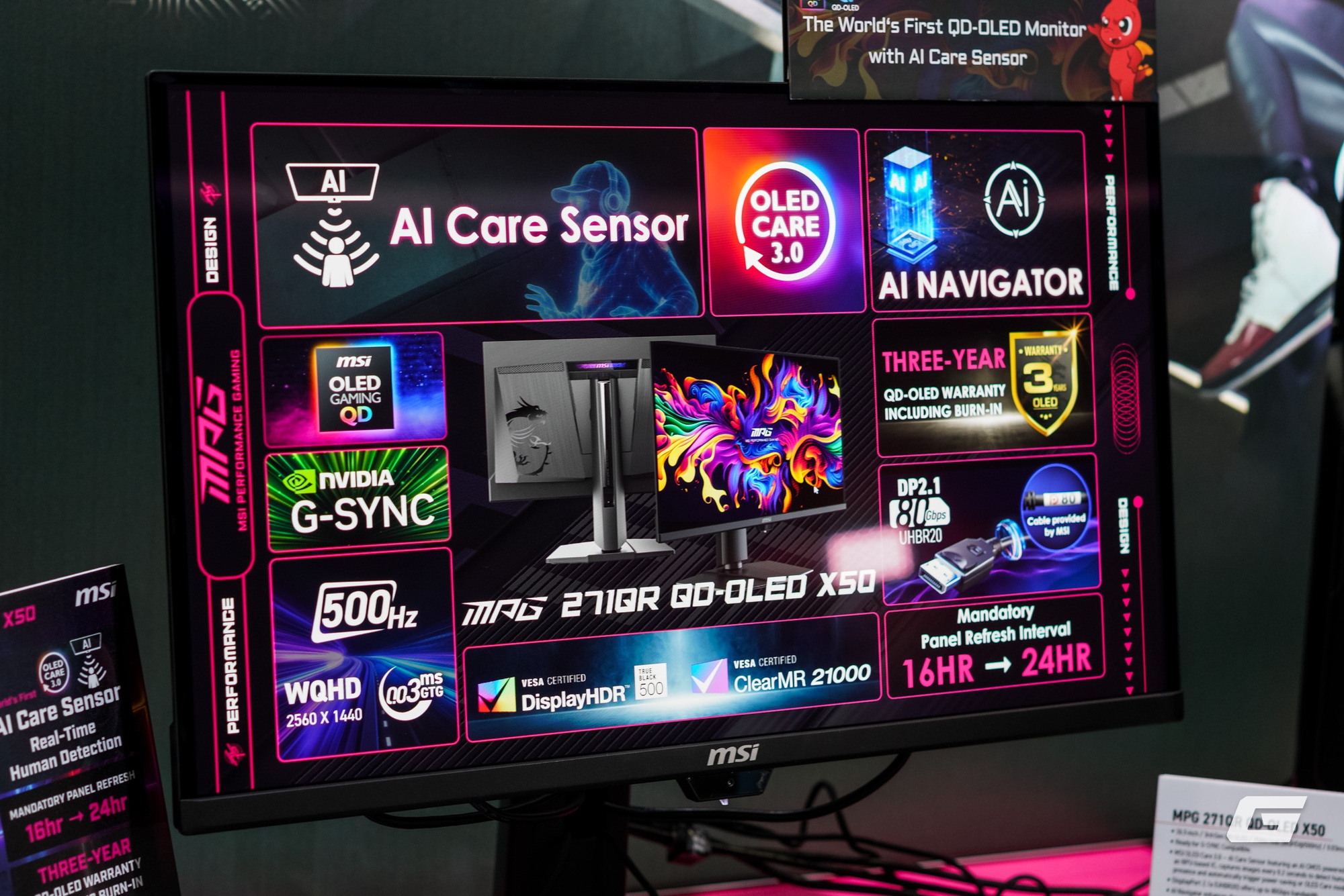 Dạo qua gian hàng MSI tại Computex 2025: GPU mạ Titan, tản nhiệt CPU mà có màn hình... to như smartphone- Ảnh 14.