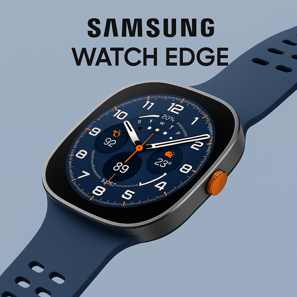 Galaxy S25 Edge đã ra mắt, còn Galaxy Watch Edge thì sao?- Ảnh 1.