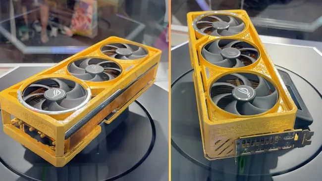 Card đồ họa đắt nhất thế giới: Bọc gần 5 kg vàng, giá lên tới nửa triệu USD - Ảnh 1.