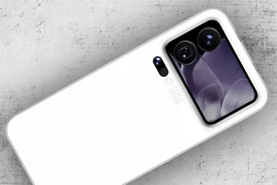 Chiếc smartphone mới của Xiaomi với màn hình phụ độc đáo - Ảnh 1.